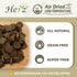 Herz Air-Dried Dog Food – New Zealand Grass-Fed Beef Recipe 2 lb, Grain Free, All Natural, High Protein