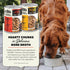 Pack: 12.8oz (6 Count, 3 ACANA Premium Chunks in Bone Broth Grain-Free Wet Dog Food Variety Beef + Poultry Recipes Cans