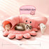 20 Cat Tunnel Bed with Cat Toys, Collapsible Play Tunnel for Indoor Cats, Kitten Toys for Indoor Kittens, Octopus
