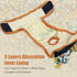 (3 Pack) Langsprit Washable Female Dog Diapers - Reusable Dog Diapers for Female Dogs - Highly Absorbent Dog Dresses