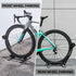 ROCKBROS Floor Bike Stand - Stable Storage Rack for Mountain & Road Bikes, Indoor/Outdoor Parking