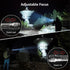 Lighting EVER LED Flashlights High Lumens, Small Flashlight, Waterproof, Adjustable Focus Flash Light for Outdoor