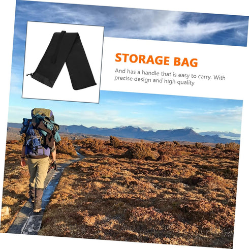 Hiking Pole Bag 2pcs, Storage Tote for Climbing Stick, Waterproof Hiking Accessories for Trekking Poles Holder