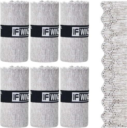 6 Pack Microfiber Gym Towels for Working OutFast Drying Workout Accessories Sweat