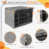 Dog Crate Cover, Fits 24 Inch Dog Crate, Double Door Polyester Cover for Indoor Outdoor Protection