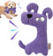 Squeaky Dog Toys, Cute Plush Toy for Indoor Play, Interactive Non-Shedding Material for Small and Medium Dogs