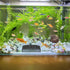 2pcs SUPVOX Aquarium Shrimp Hideouts Black with Holes, Freshwater Shrimp Cave Shelter and Fish Hiding House, Breeding