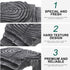 VILLCASE Habitat Basking Rock for Turtles - Large Basking Platform Ramp for Aquarium Decor Accessories