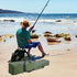 Fishing Rod Case, 4.27 ft Portable Fishing Pole Bag for Travel, Waterproof Fishing Rod Organizer