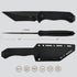 Hunting Survival Knife - 9" Full Tang Fixed Blade with Extra FRN Handle Scales and MOLLE Clip