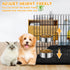 ShineMe Small Dog Bowls, 2 Pack Stainless Steel Pet Bowls for Crate, Non Spill Food & Water Bowls for Pets