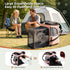 Backpack Backpack Backpack Lekereise Pet Carrier Expandable Cat for Small Dogs Cats, Dog Bag with Breathable Mesh, Pink