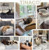 Couch Cover for Dogs/Cats, Luxurious Waterproof Bed Mats for Pets, Nonskid Bottom, Perfect for Dog Crate or Car (Desert