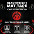 WrestlingMart 3" 8mil 84' (1 Heavyweight Wrestling Mat Tape - Durable Wide, Thick Clear Vinyl Wrestling Tape for Mats
