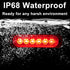 LED Marine Courtesy Boat Interior Lights, IP68 Waterproof, Surface Mount for Deck, Cabin, Cockpit, Dinghy, Kayak, 10Pcs