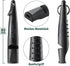 THE ACME - ALPHA Black Dog Training Whistle 210.5 Medium High Pitch, Single Note. Bright Sound Quality with New Comfort Grip. Weather-Proof Whistles Designed and Made in The UK.