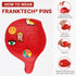 Golf Club Covers Pins, 10pcs or 25pcs PVC Plastic Decoration Charms, Funny Add On for Golf Head Covers