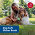 Coastal Pet Safari Dog Soft Slicker Brush, Dog Grooming Brush for Shedding, Small, 6.5" x 2.5" for Dogs with Short,