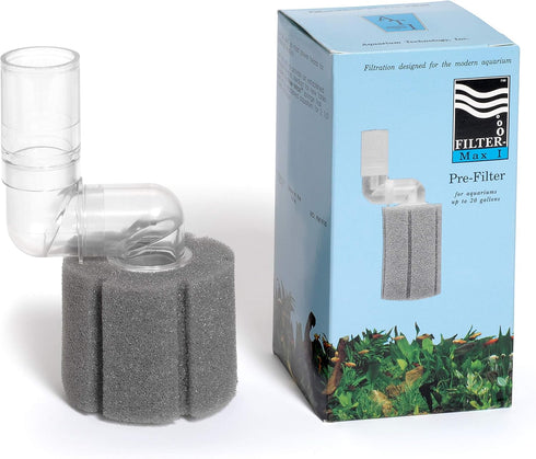 Filter Max I Foam Sponge Prefilter for Aquariums, up to 10 Gallons