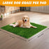 33x20.8 Inch Grass Pad for Dogs Potty, Dog Grass Pad, Reusable Pee Fake Grass Mat for Pets Potty Training, Washable Pee