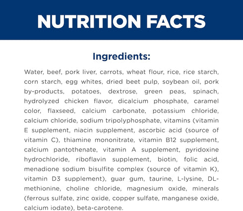 7+ 12.8 oz. 12-Pack Hill's Science Diet Adult Wet Dog Food, Beef & Vegetables, Cans