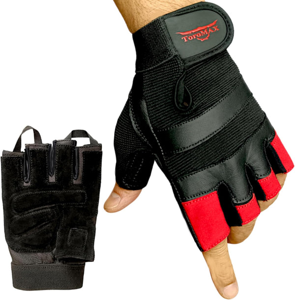 TOROMAX Weight Lifting Gloves Gym Gloves for Training, Fitness, Workout, Crossfit Exercise, Cycling