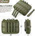 WYNEX Tactical Admin Molle Pouch, Medical EDC EMT Utility Bag Shell Design Attachment Pouches