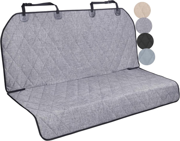 VIVAGLORY Dog Seat Covers, Dog Backseat Cover Pet Bench Protectors with Anti-Slip