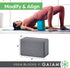 Gaiam Yoga Block - Supportive Latex-Free Eva Foam for Yoga, Pilates, Meditation - Non-Slip Surface