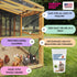 (10 Pampered Chicken Mama Premium Scratch Feed Treat - High Protein & High Calcium All-Natural Backyard Chicken Grower