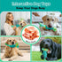 Dog Toys for Aggressive Chewers, Interactive Chew Toys for Large Dogs, Indestructible Squeaky Toys, Green