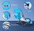 Nice C Beach Chair, Sling Sand River Chairs for Adults, Sillas De Playa, Beach Seat with Cooler High Back, Cup Holder