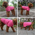 Lovelonglong Dog Costumes Basic Blank T-Shirt Tee Shirts for Medium Dogs, Rosered XXL