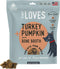 Farmland Traditions Tiny Loves Jerky Trainer Treats for Dogs with Bone Broth (Turkey & Pumpkin, 16 oz.)