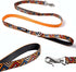 PawPawify Heavy Duty Long Nylon Dog Leash, 6 ft with Two Padded Handles, Comfortable Traffic Control for All Breeds