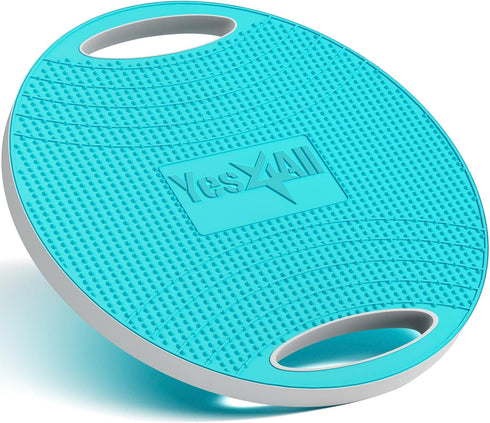 Yes4All Upgraded Wobble Balance Board, 16.34" TPE Non-slip Stability Board for Home Gym & Therapy