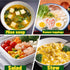 6oz (170g) 1cm Freeze Dried Tofu Cubes, Bite Size, Instant Food Dehydrated Tofu, Family Size Resealable Can, Low Sugar