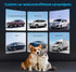 100% 600D Hammock Dog Car Seat Cover for Pets - Waterproof Oxford Heavy Duty Style Scratch Proof Non Slip Back Seat