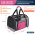 Eniosvar 20 lbs Large Cat Carrier for Pets - Soft Sided Breathable Mesh Travel Carrier, Airline Approved, Washable