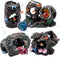 4 Pcs Fish Tank Decorations, Broken Barrel Aquarium Ornaments for Betta Hideout, Large Fish Tank or Small Shrimp