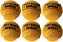 PetSport 6 Pack Giant Squeak Tennis Ball Dog Toys (4") for Large Dogs, Durable Non-Toxic Felt & Rubber