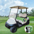 Golf Cart Seat Covers - Towel Blanket with 4 Pockets & Non-Slip Bottom for EZGO, Club Car, Yamaha