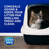 Fresh Step Cat Litter Crystals in Fresh Scent, Cat Litter Box Deodorizer, 15 Ounces (Pack of 3)