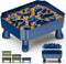 UPSKY Slow Feeder Dog Bowls, 2 in 1 Puzzle Bowl for Large Breeds, Blue Anti-Choking Interactive Feeding