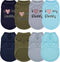 Expressive Pet Vest: 4PCS Sleeveless Dog Shirt with 'I Love My Daddy' Slogan for Chihuahuas, Poodles, Yorkies - Small