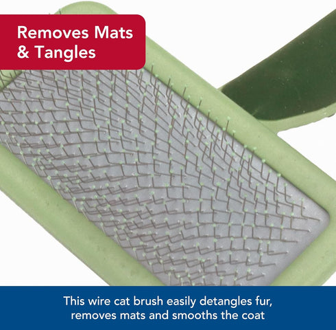 Coastal Pet Safari Cat Soft Slicker Brush, 6.5 x 3.5 Inches