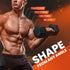 Yes4All Chrome Grip Encased Hex Dumbbells, Anti-Slip Hand Weights 5-50 LBS