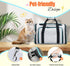 3 2 Pet Carrier Airline Approved, Expandable Foldable Soft-Sided Dog Carrier, Open Doors, Reflective Tapes, Pet Travel
