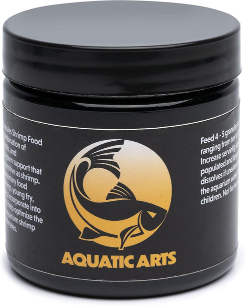 2oz Aquatic Arts Bee Pollen Shrimp Food Granules for Amano, Cherry, Neocaridina, and Other Freshwater Shrimp