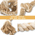 PetiFine Dog Rope Toys for Aggressive Chewers - Heavy Duty 3 Feet 5 Knots Interactive Chew Rope Toy for Teeth Cleaning